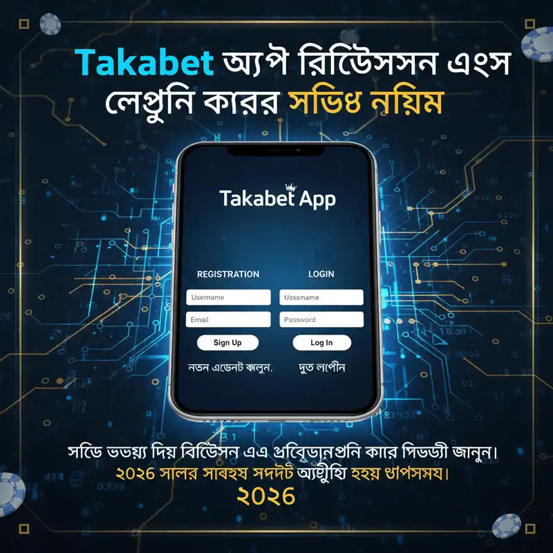 Takabet অ্যাপ রেজিস্ট্রেশন গাইড ২০২৬